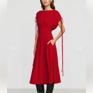 New Designer Modern Citizen Elegant Red Women's Dress size medium M
